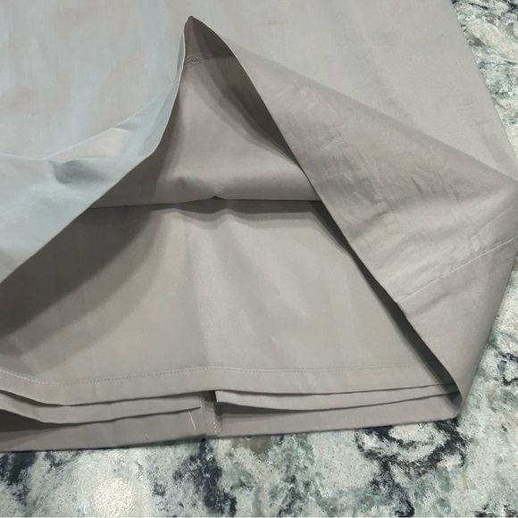 Ann Taylor Cream Ruffle Midi Dress - Picture 9 of 11